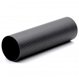 Enveloppe de Silencieux Ninja &Oslash;60 L200 Carbone - G3 / WarmUp / G1 / Carte Noir (Stock D'&eacute;poque)