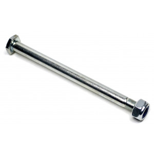 Axe Bras Oscillant MBK 51 Lg 136.5mm Mobylette Motob&eacute;cane + Ecrou M10X100 (Boulon complet)