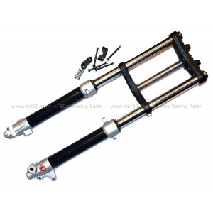 Fourche MBK 51 Magnum Racing XR Paioli 30mm Hydraulique Frein a Disque