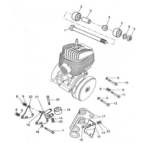 FIXATION MOTEUR
