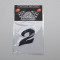 Numéro de Course Autocollant Noir H 5.5cm Design Moto Scooter Mob a L'unité // Num au choix