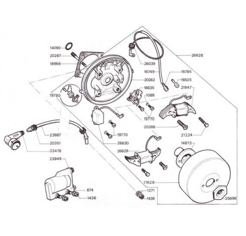 VOLANT MAGNETIQUE 51V