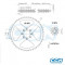 Kit Chaine Afam MBK XLimit 1997-> 2002 420 12x52 D44 / 8 fix (Origine)