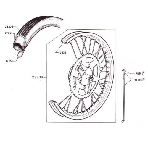 ROUE ARRIERE