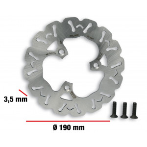 Disque Frein Scooter Peugeot Trekker Stunt / Ovetto / Typhoon / NRG / SR50 / F12 Malossi Whoop Avant