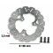 Disque Frein Scooter Peugeot Trekker Stunt / Ovetto / Typhoon / NRG / SR50 / F12 Malossi Whoop Avant