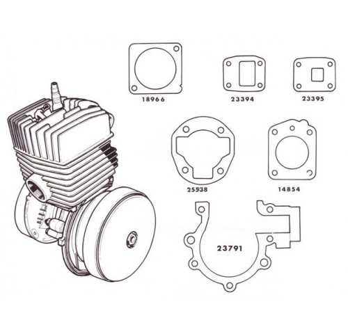 MOTEUR COMPLET-JOINTS