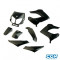 Carrosserie M&eacute;caboite Tun'r KIT Derbi Senda Xtrem x Race DRD 00-> 08 Noir ( 8Pieces )