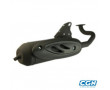 Pot Echappement Scooter Technigas Silent PRO Nitro Aerox SR50 F12 MachG Ovetto