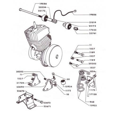 FIXATION MOTEUR