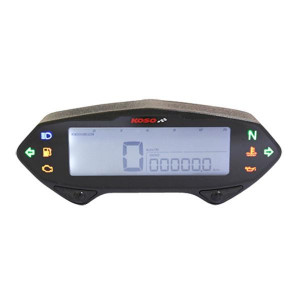 Compteur Digital Koso LCD DB01-R Moto Scooter Enduro Quad Universel Multifonction - DB01R-N