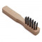 Brosse de Nettoyage Pour Bougie M&eacute;talique Manche Bois