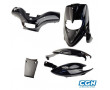 Carrosserie Scooter KIT Gilera Stalker Noir (5 pieces)