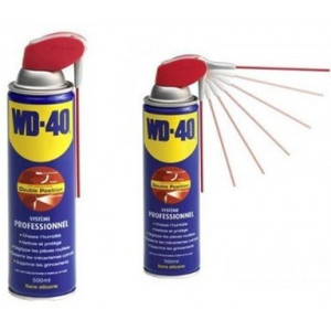 Lubrifiant D&eacute;grippant Multifonction WD40 500ML Pro 5 en 1 (Aerosol ) Jet 2 Position