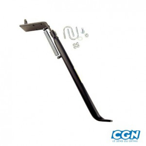 B&eacute;quille Lat&eacute;rale Moto 50cc Derbi Senda Longueur 31cm (Axe / Extremit&eacute;)