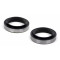 Cache Poussi&egrave;re de Fourche Paioli &Oslash; 30mm - MBK 51 CF (X2) - Bague Acier