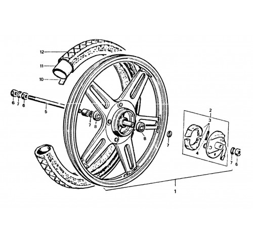ROUE  AVANT