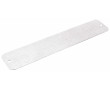 Plaque d'Identification Alu Vierge / Homologation / Pot / Cadre/ Moteur 138x25 &eacute;p 0.6mm
