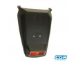 Garde Boue Scooter Arri&egrave;re Scooter MBK Booster / Bw's Noir (Bavette+Catadioptre) (Type Origine) 2004-> 