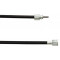 Cable Transmisson de Compteur Cyclo MBK 51 / 88 / 103 MVL / Vogue - Huret / Transval Carré 3mm - Lg 620