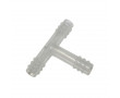 Raccord Durite en T &Oslash; 6mm pour Essence, Huile, Air, eau (int 3mm / 30x23 / Plastique)