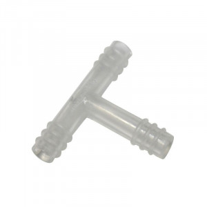 Raccord Durite en T &Oslash; 6mm pour Essence, Huile, Air, eau (int 3mm / 30x23)