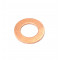 Rondelle Joint Cuivre &Oslash; 10mX 18mm - Vidange Boite Derbi Senda / GPR Euro 2 et 3 (X1)