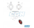 Plaquette Maintien Pignon Sortie Boite Derbi Euro 2 / Euro 3