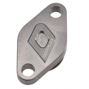 Obturateur / Cache Pompe a Huile Booster Stunt Nitro Ovetto Aerox MachG Doppler Alu Titane