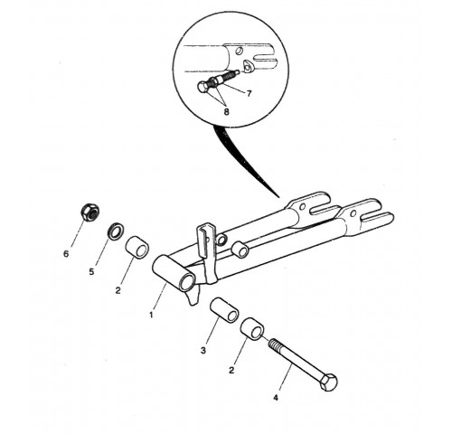 BRAS ARRIERE SUSPENSION