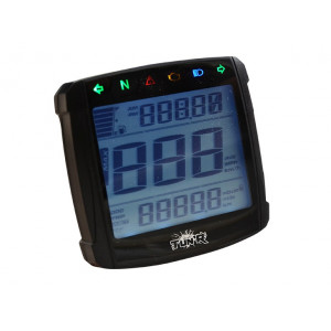 Compteur Digital Multifonctions Moto Scooter - Edition 2016 (avec Support Universel)