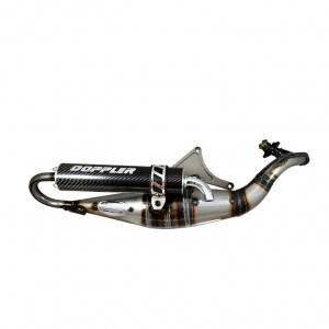 Pot d'&eacute;chappement Doppler S3R Evo Piaggio Typhoon Stalker NRG Silencieux Carbone