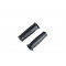 Revetement Poign&eacute;e Cyclo Peugeot 103 CLB AM Noir Lg 110mm (PR)