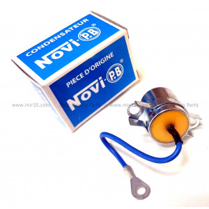 Condensateur MBK 51 NOVI Mobylette Motobecane 40 41 88 89 Cady Allumage Rupteur (AV7/AV10) - Renforc&eacute; Origine