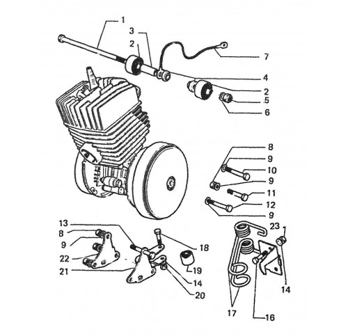 FIXATION MOTEUR