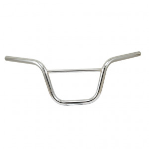 Guidon MBK 51 Avec Barre Traverse Chrom&eacute; Type 51 Red Light / S&eacute;rie noire