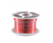 FIL ELECTRIQUE SECTION 0.75MM Rouge - ROULEAU de 25M