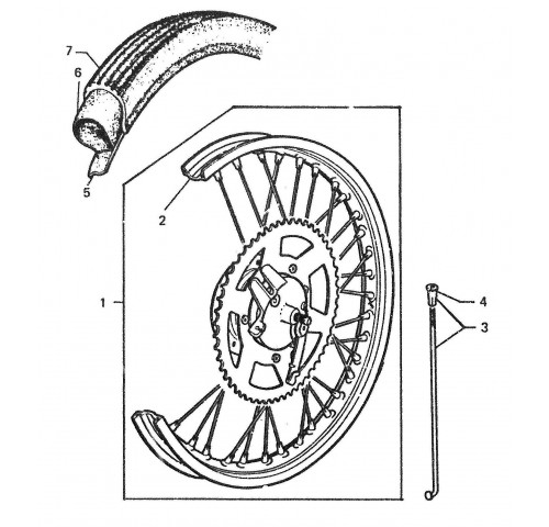 ROUE ARRIERE