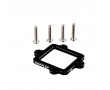 CALE Admission Clapet Scooter ALU CNC Doppler Noir 5MM ADAPT. NITRO/SR50/F12/OVETTO/NEOS