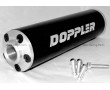 Silencieux Doppler Racing ER1 Universel Moto Cyclo MBK 51 / Peugeot 103 Alu Noir (Compatible Yasuni Bidalot Tecnigas)