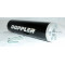 Silencieux Doppler Racing ER1 Universel Moto Cyclo MBK 51 / Peugeot 103 Alu Noir (Compatible Yasuni Bidalot Tecnigas)