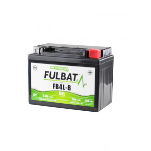 Batterie YB4L-B 12V - 5Ah Gel Pret a l'emploi - Derbi Booster Nitro tous Scooter 50cc (4418916)
