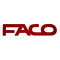 Autocollant Sticker Rouge FACO - L95mm