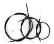 Kit Cable Complet Gris Solex 3800 - Gaz + Frein Avant / Arri&egrave;re