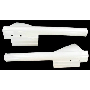 Capotage de Fourche Peugeot 103 MVL Vogue Chrono Blanc (la Paire)