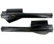 Capotage de Fourche Peugeot 103 MVL / Vogue Noir (la Paire)