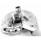Pot d'échappement Simonini Serpentin Peugeot 103 Chrome Complet 50144 c// Destockage traces oxyd intérieur