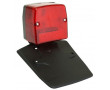 Feu Arri&egrave;re Cyclo Peugeot 103 SPX Rouge Complet + Bavette Support Plaque