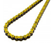 Chaine Cyclo 415 KMC Renforc&eacute; Jaune - 120 Maillons - Peugeot 103 / MBK 51