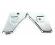 Porte de Boite a Outils Chrom&eacute; Peugeot 103 VS LS LVS SP SPB SPR R&eacute;servoir 3L7 (M&eacute;tal - la Paire)